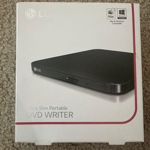LG slim portable DVD writer